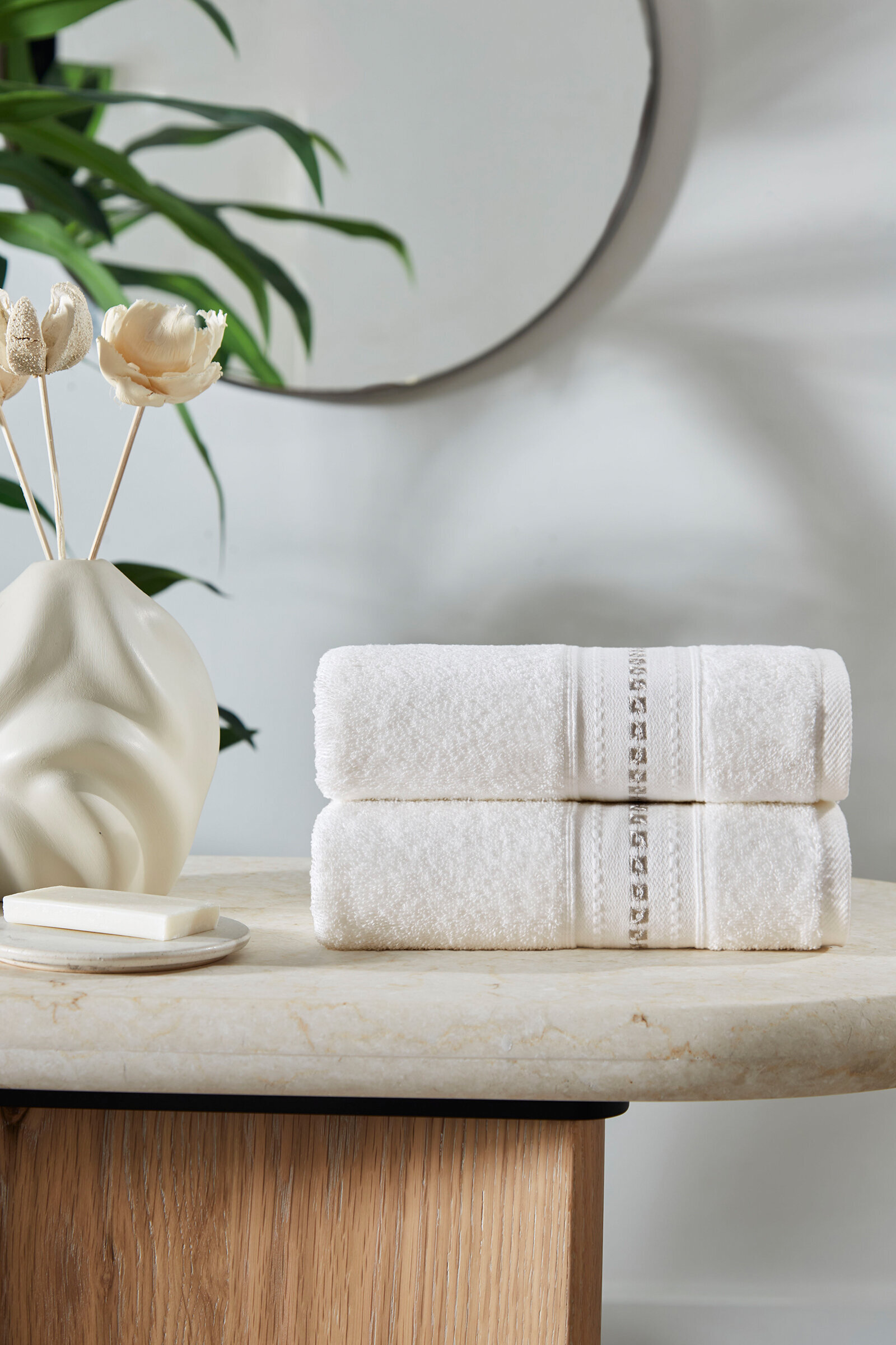 Özdilek Jardin Nakışlı El ve Yüz Havlusu 50x90 cm