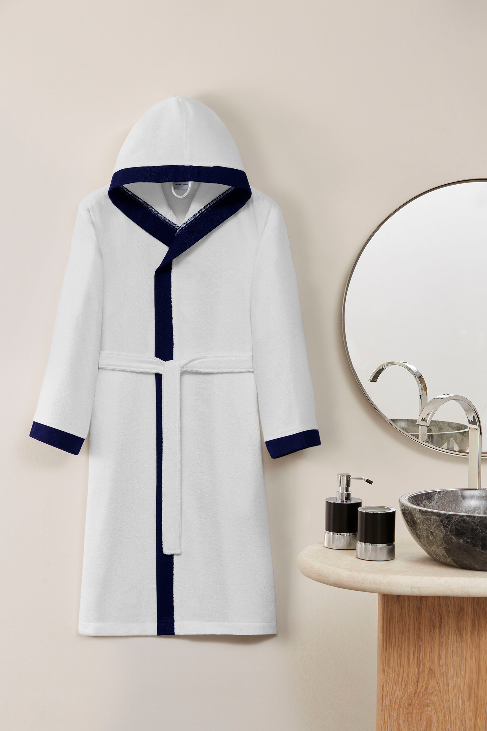 Cottons & Clouds Active Kapüşonlu Bornoz