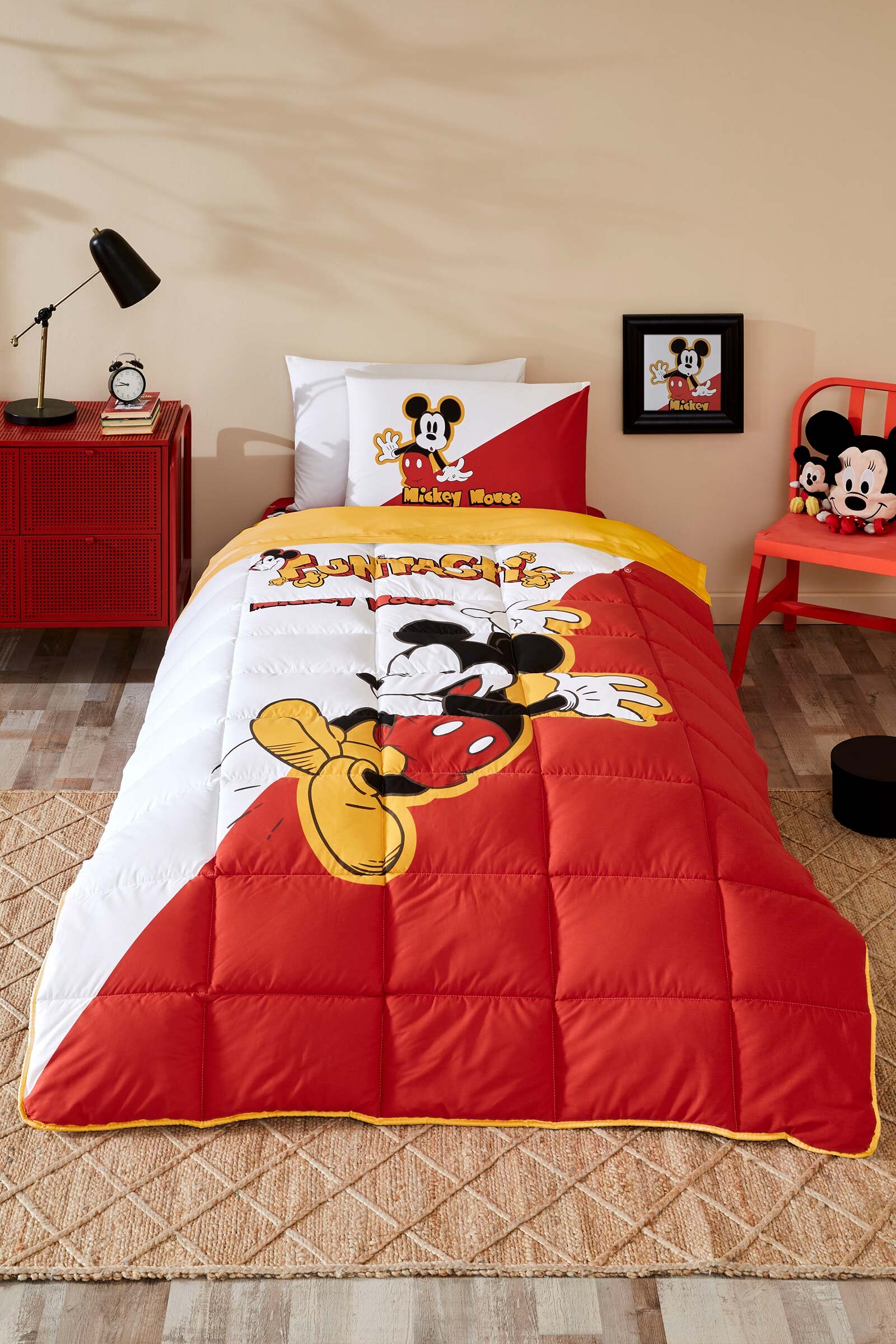 Özdilek Mickey Funtastic Tek Kişilik Disney Uyku Seti