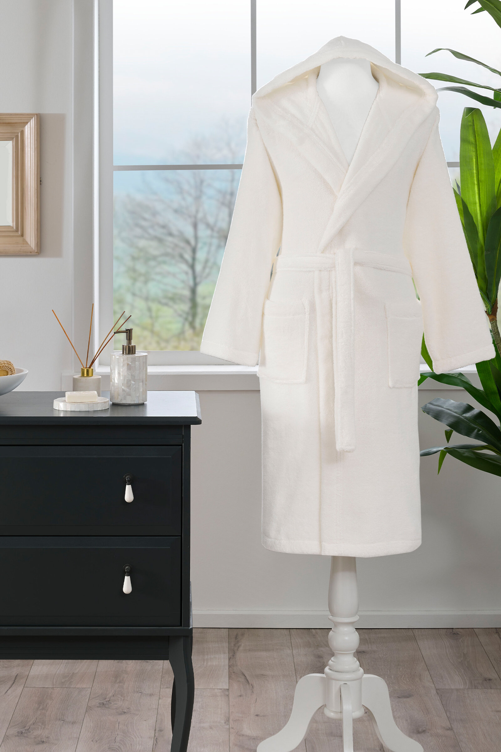 Özdilek Woven Kapüşonlu Bornoz