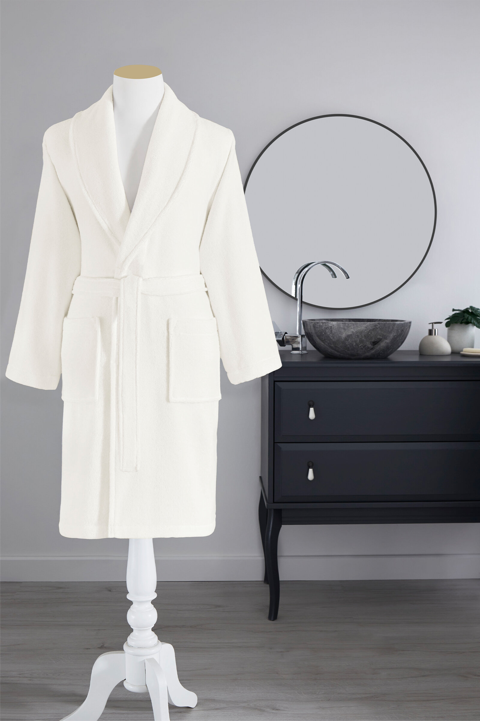 Özdilek Colored Şal Yaka Bornoz