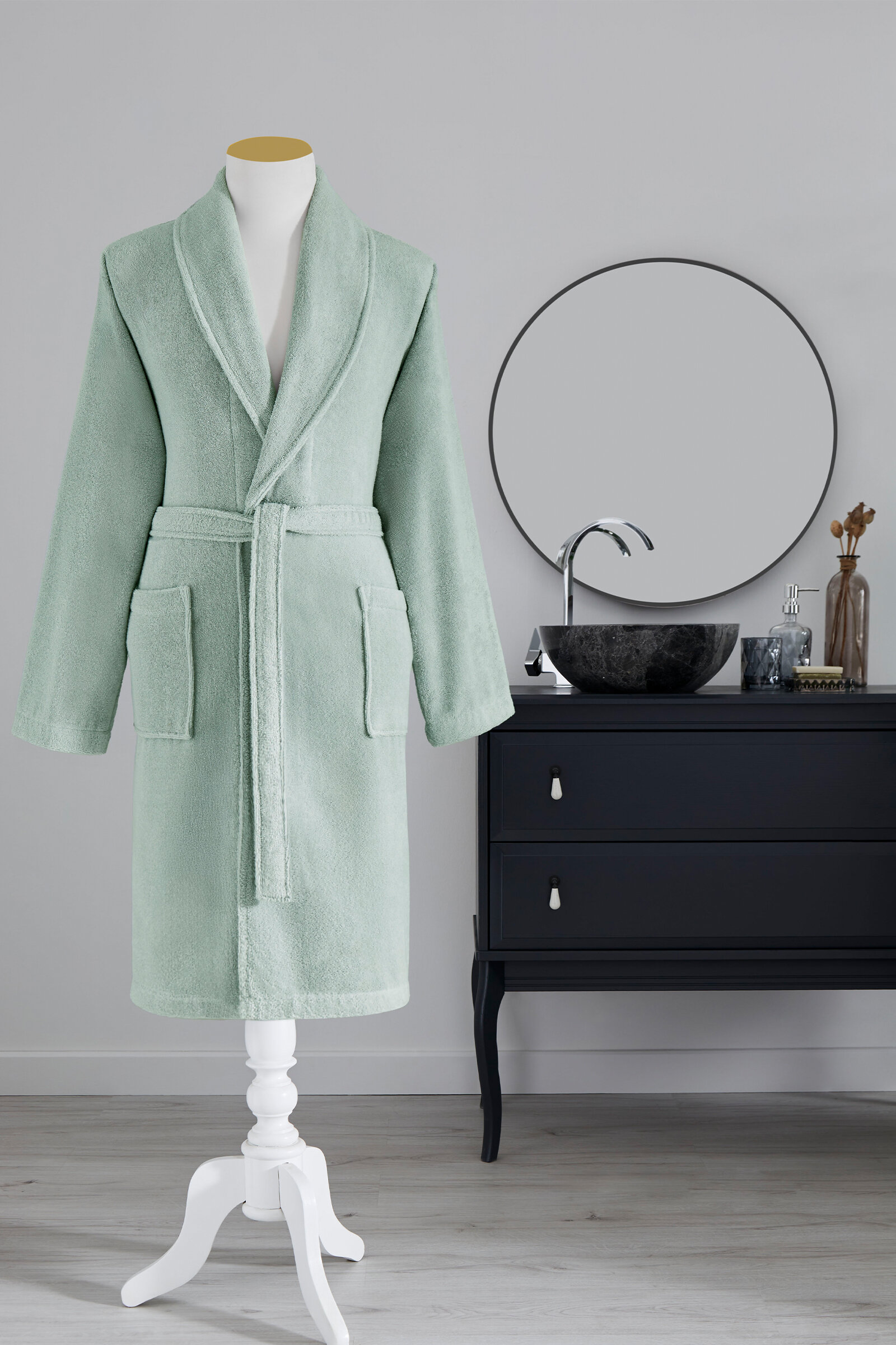 Özdilek Colored Şal Yaka Bornoz