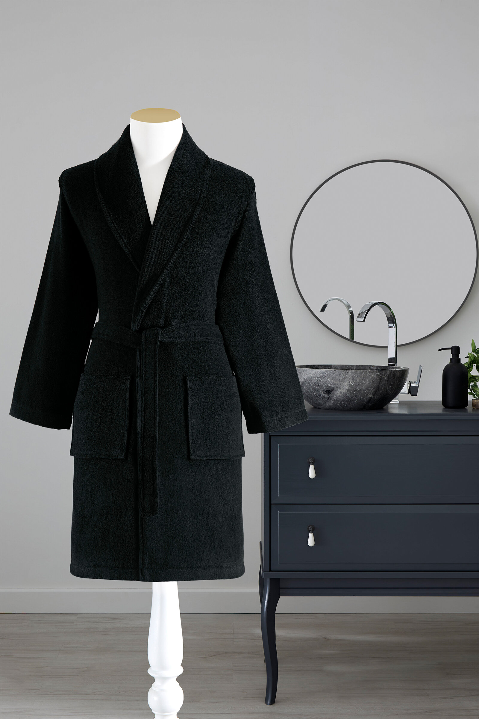 Özdilek Colored Şal Yaka Bornoz