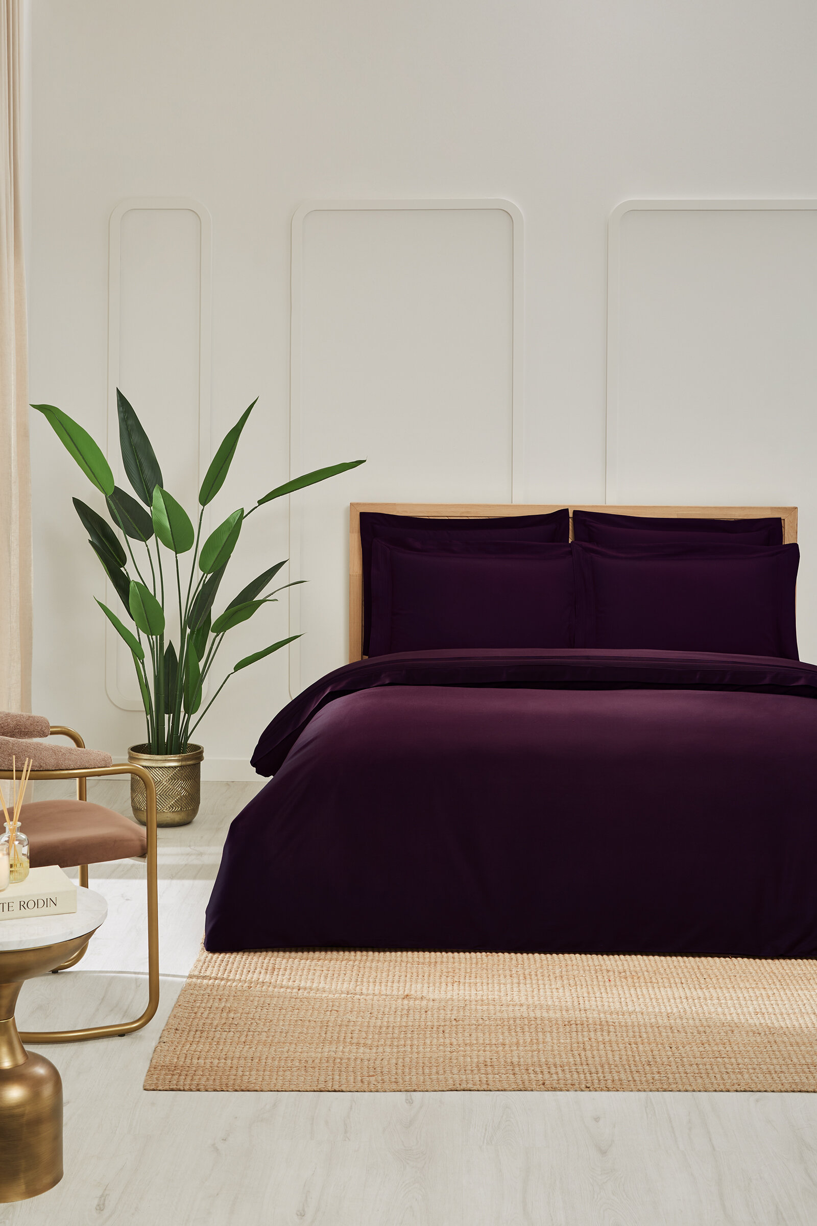 Cottons & Clouds Soft Colors Lastikli Çarşaf Tek Kişilik Saten Nevresim Takımı