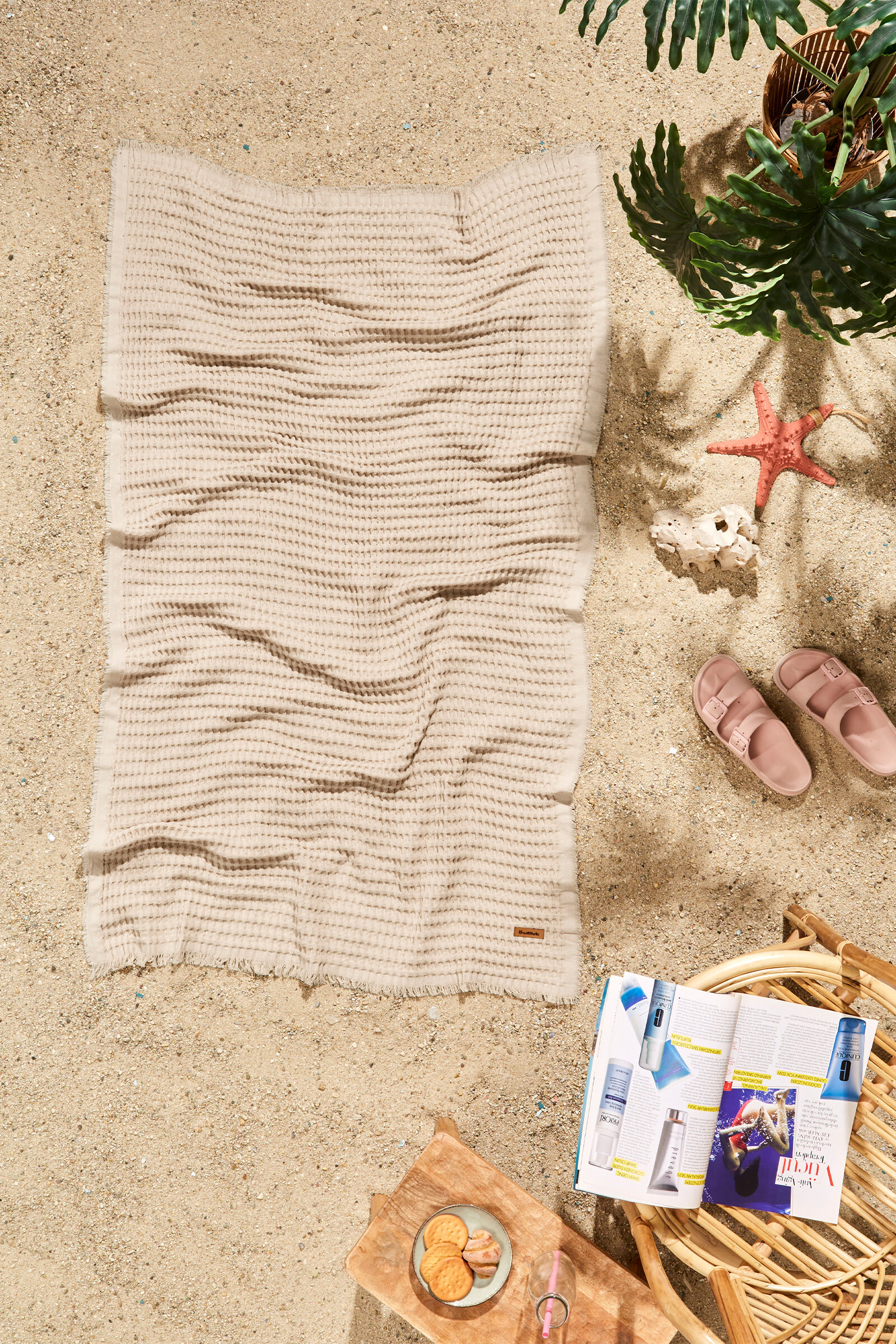 Özdilek Waffle Plaj Havlusu 70x140 cm