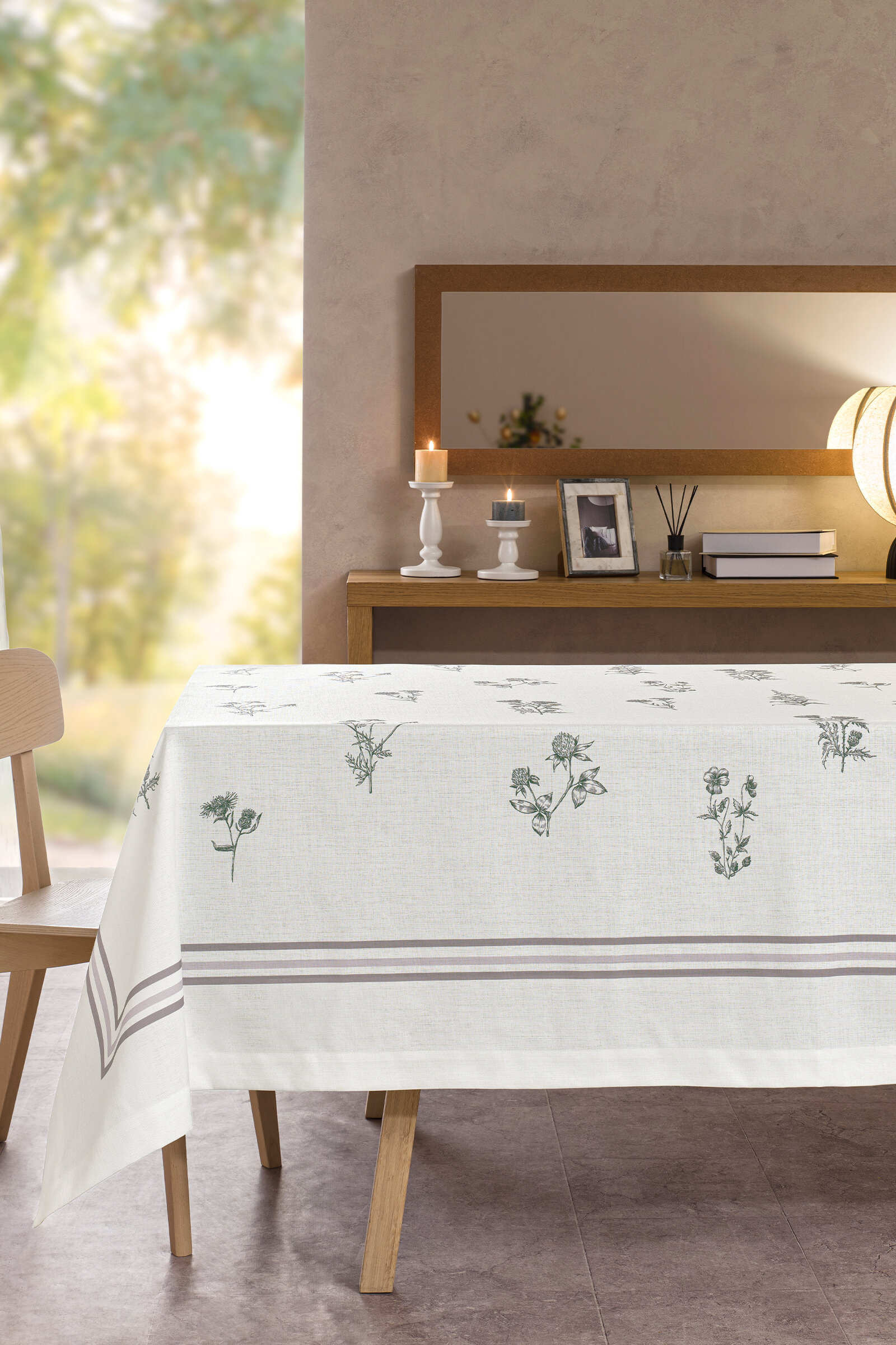 Özdilek Lobelia Masa Örtüsü 160x260 cm