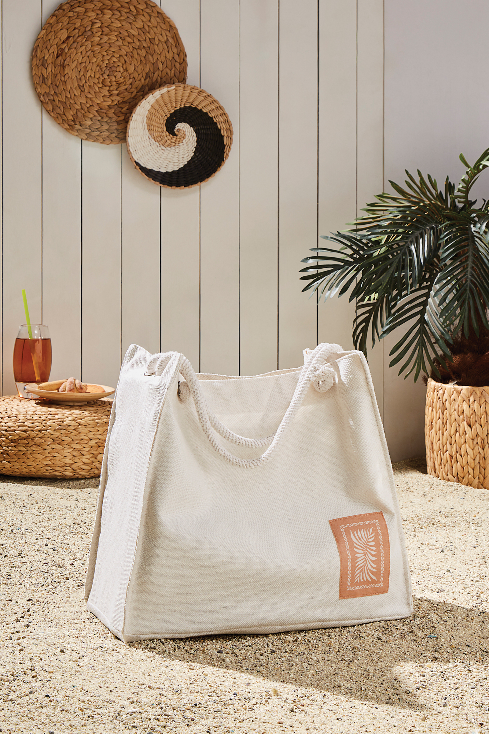 Özdilek Boho Leaf Plaj Çantası