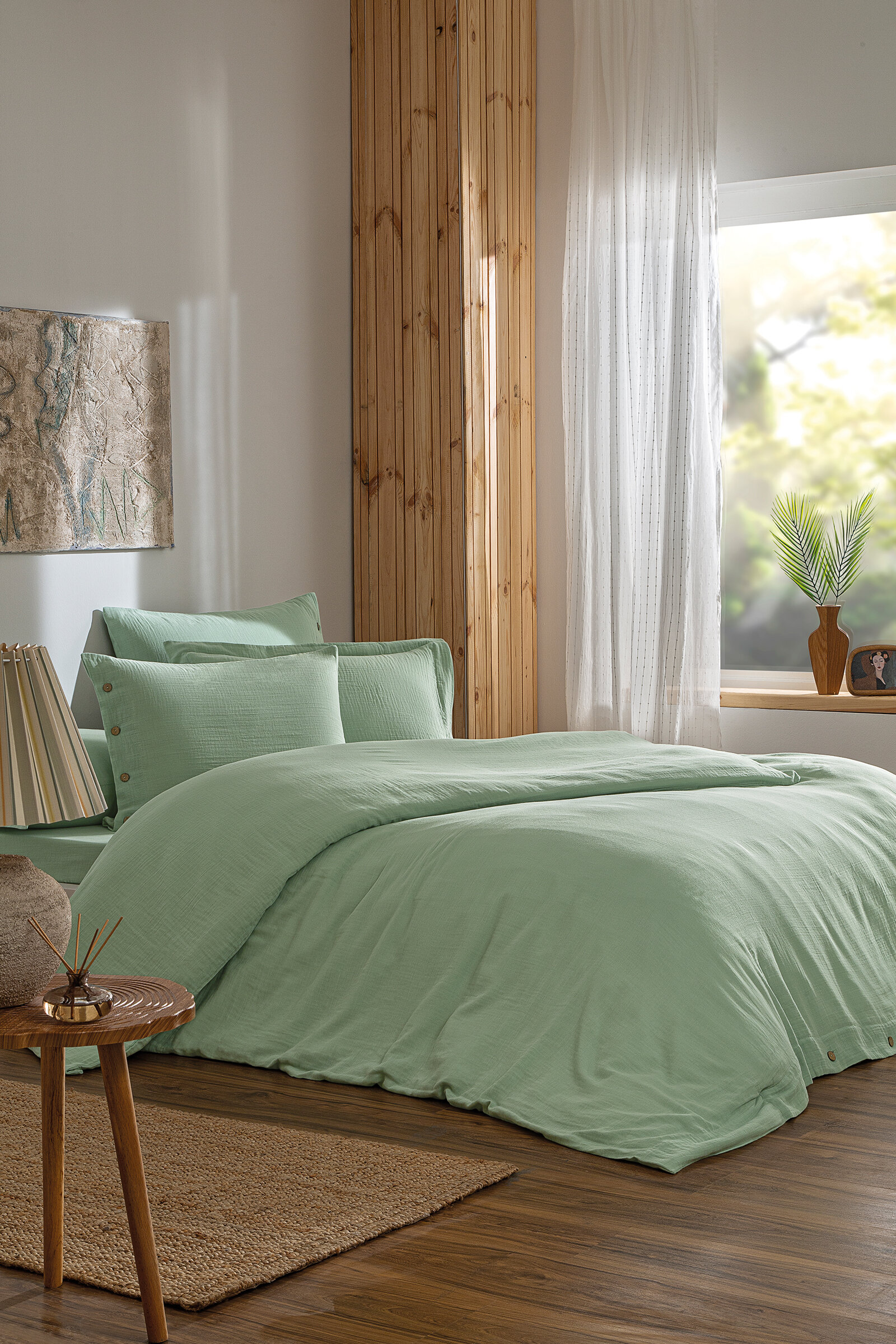 Özdilek Nadia King Size Muslin Nevresim Takımı