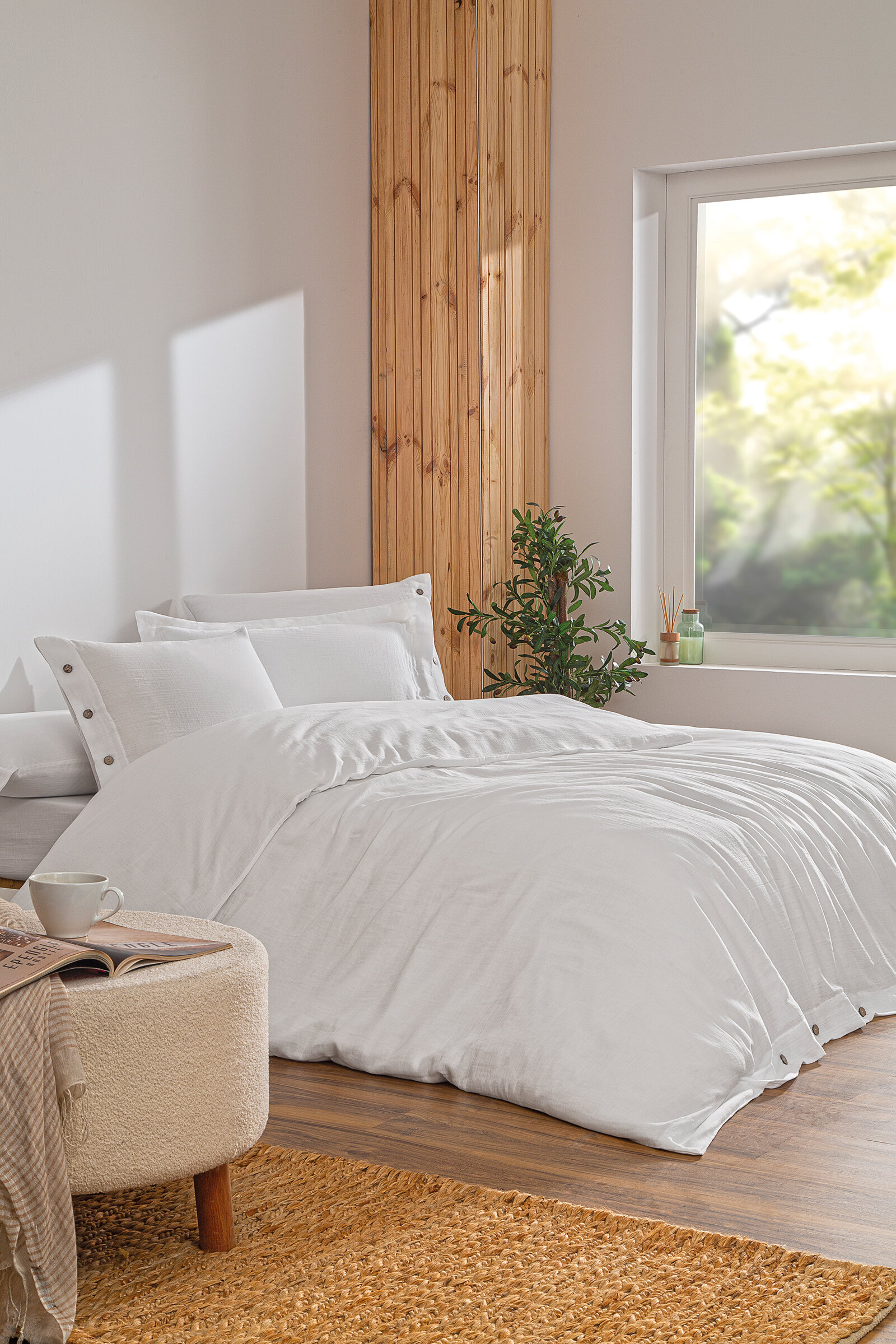 Özdilek Nadia King Size Muslin Nevresim Takımı