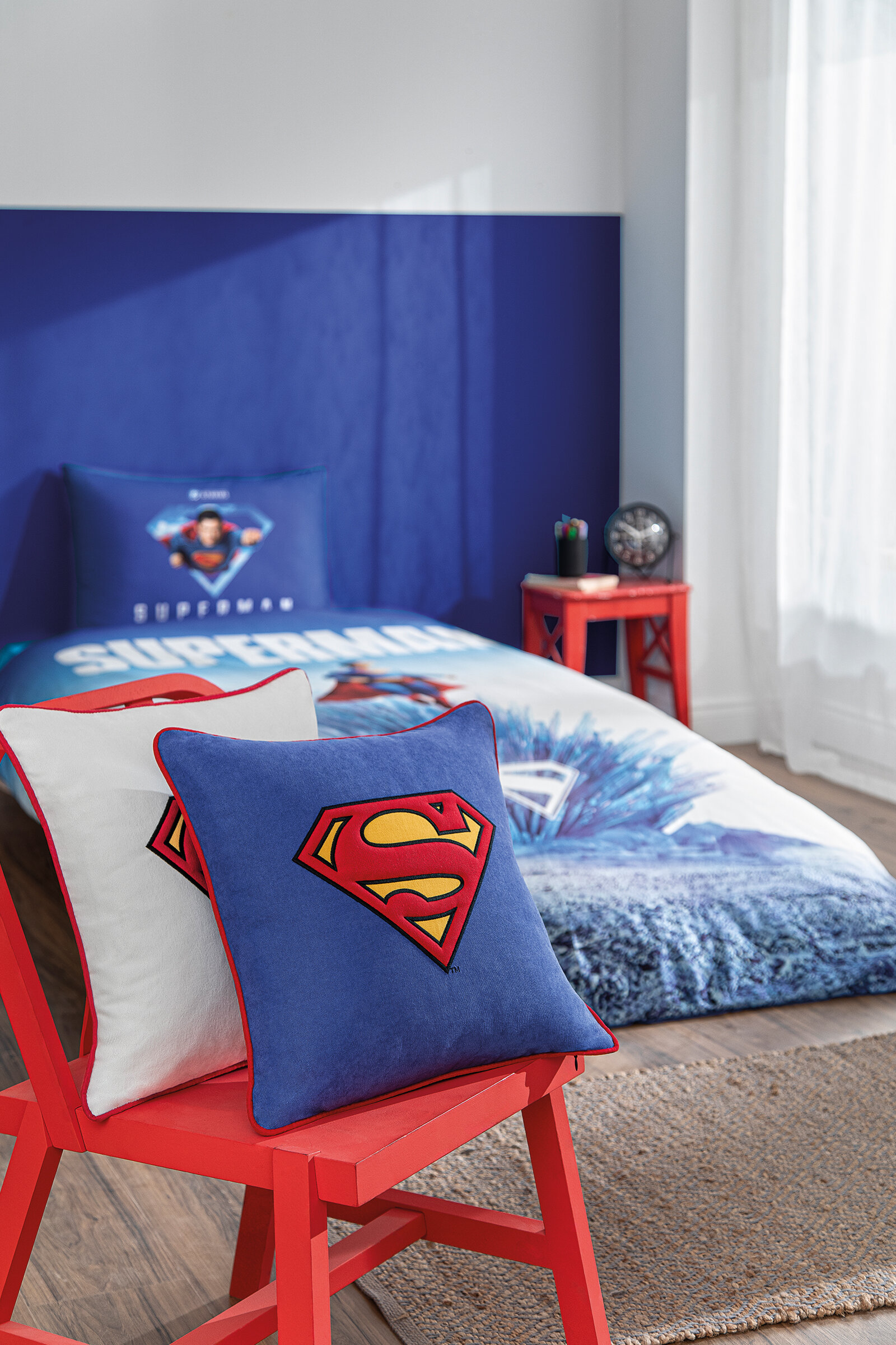 Özdilek Superman Lisanslı Kırlent 43x43 cm