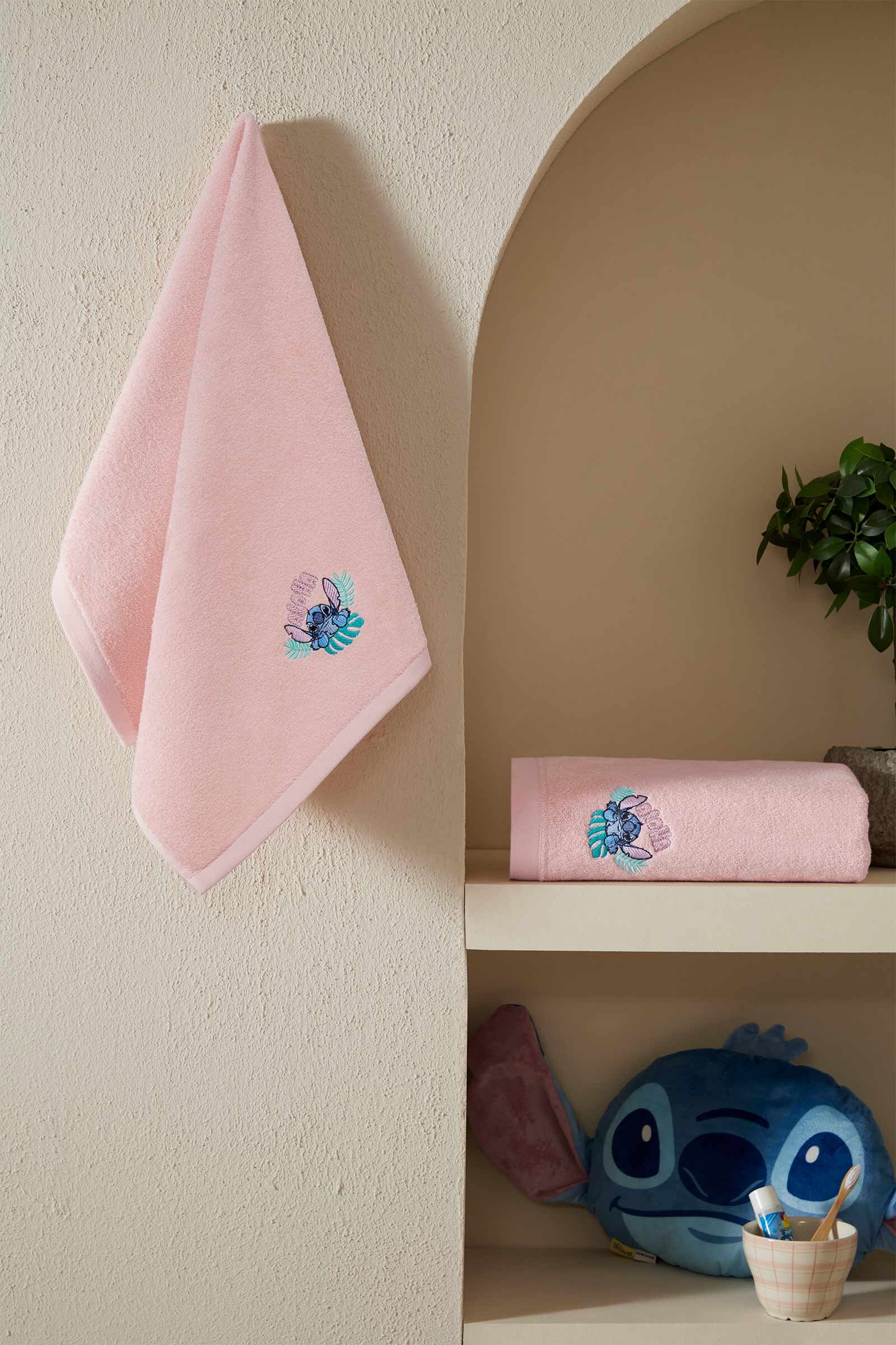 Özdilek Stitch Disney Lisanslı 2'Li Havlu Set