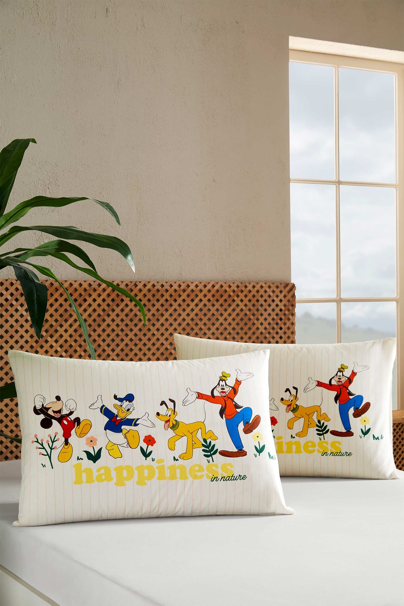 Özdilek Mickey Mouse Nomadic Disney Lisanslı 2'li Yastık Kılıfı