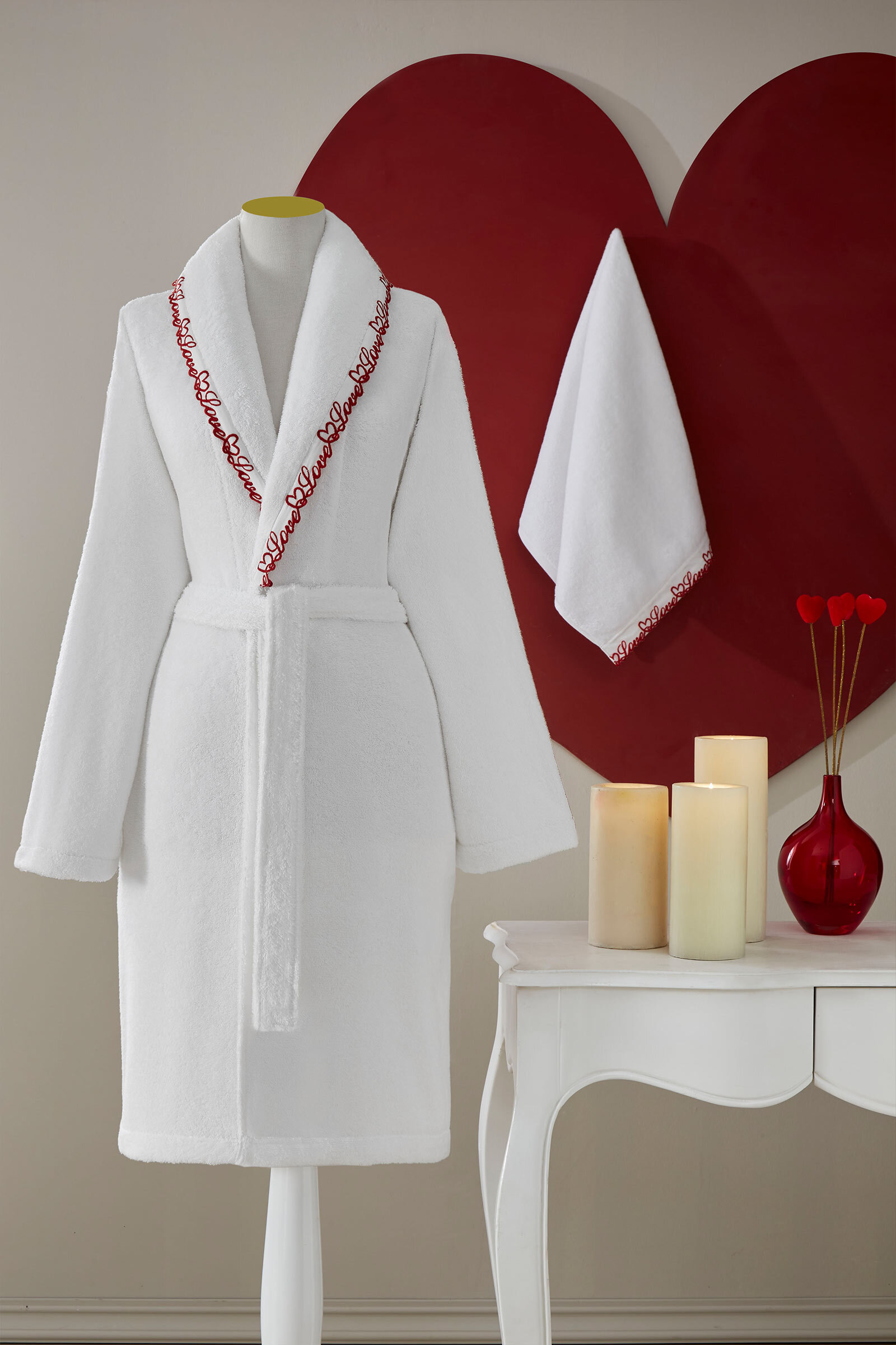 Özdilek Love Way Bornoz Seti