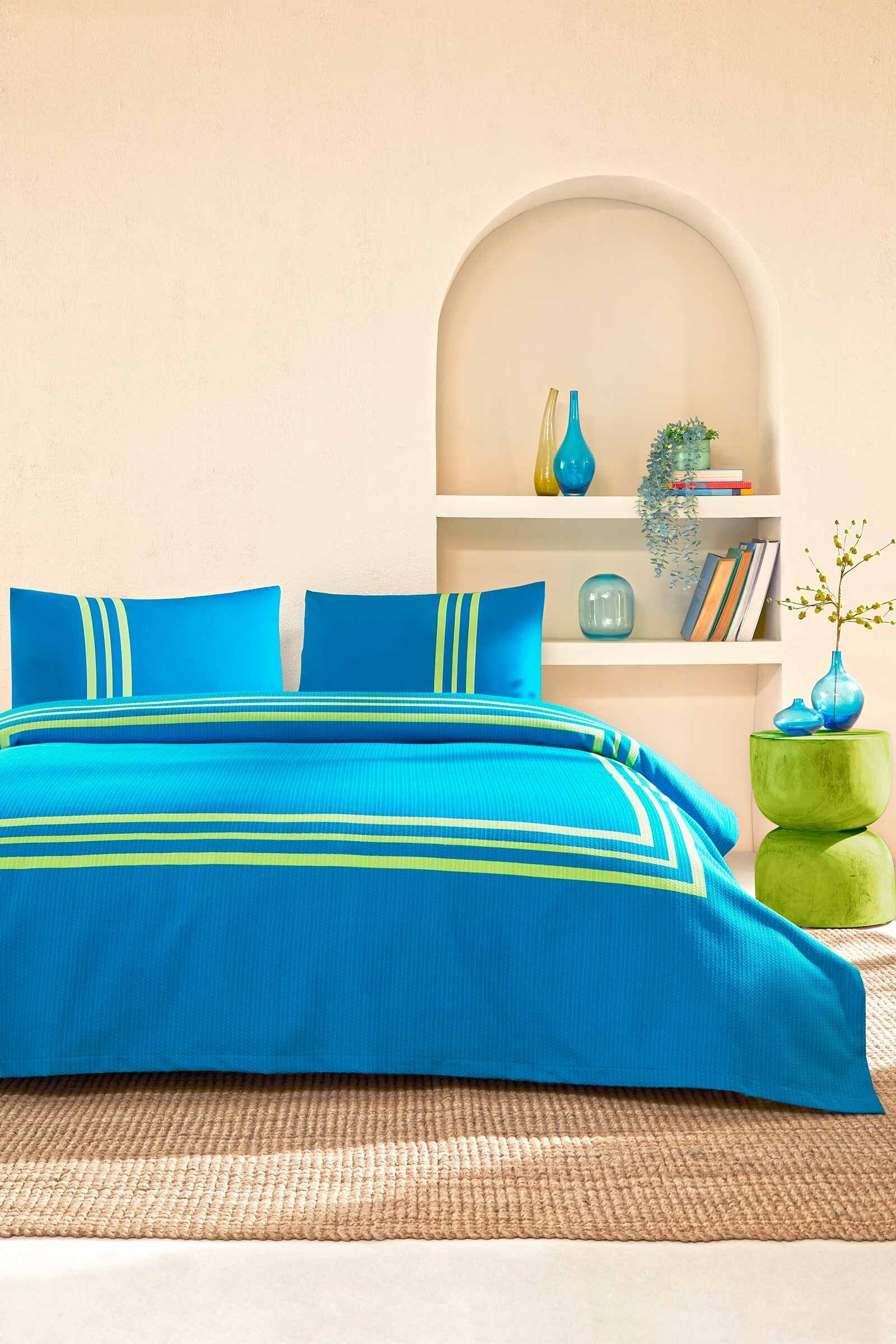 Özdilek Neon Frame Tek Kişilik Pike Takımı