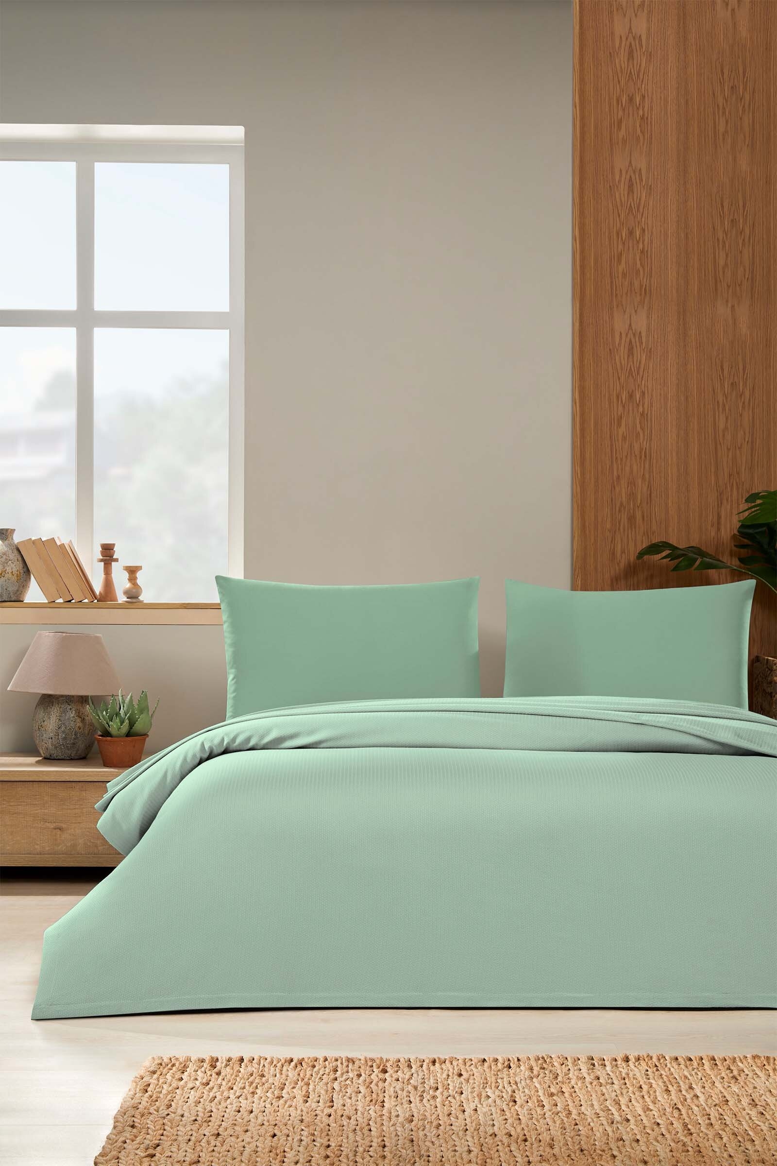 Özdilek Colourist Bambu Çift Kişilik Pike Takımı