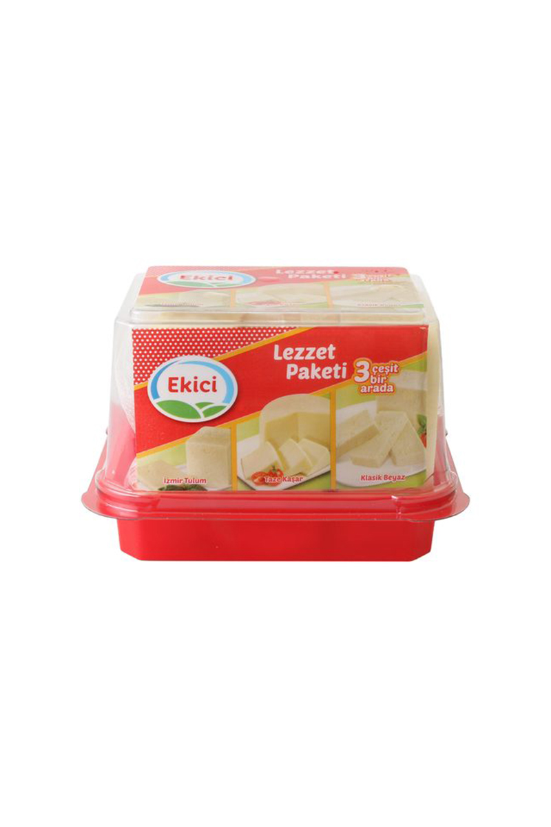 Ekici Lezzet Paketi 3x200G(Klasik Peynir-Tulum Peyniri-Taze Kaşar Peyniri)