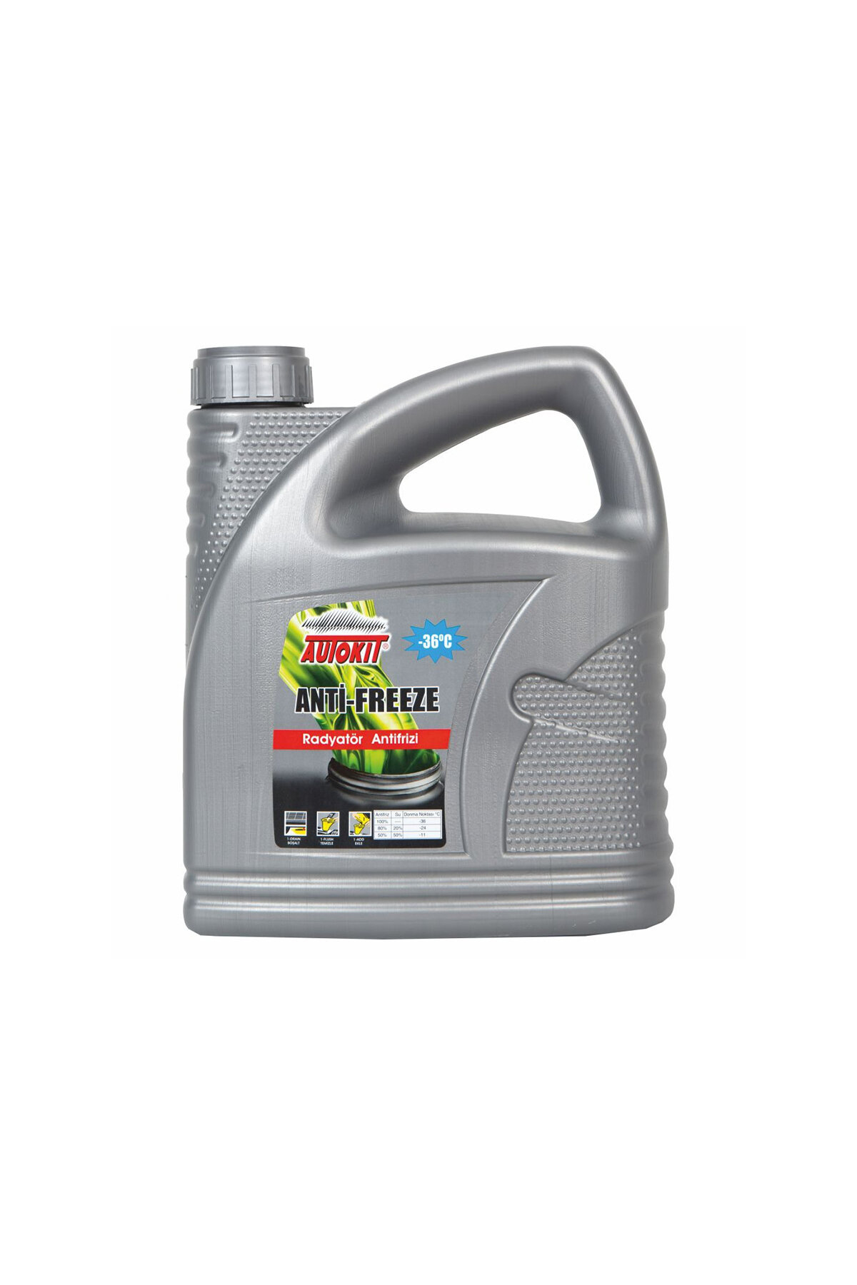 Autokit Antifreeze (Antifiriz) -36C 3 L