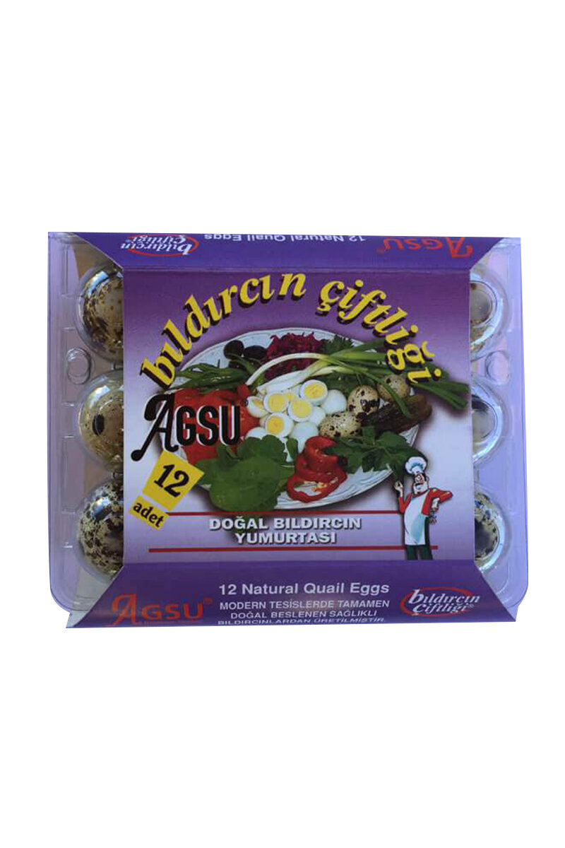 Agsu Bıldırcın Yumurta 12 Li