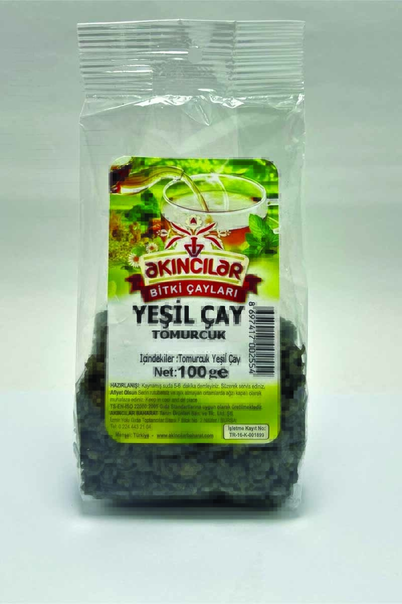 Akıncılar Yeşil Tomurcuk Çay 100g