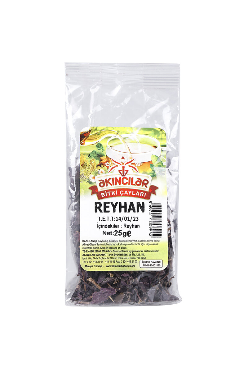 Akıncılar Reyhan Çayı 25 g