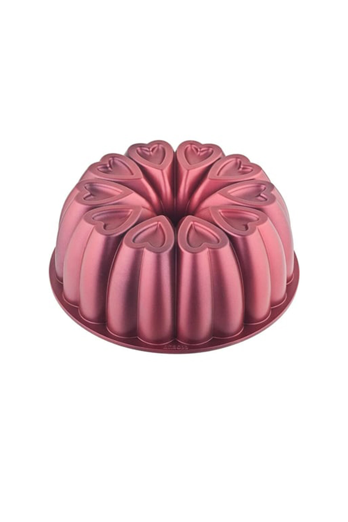 Amboss Ametist Döküm Kek Kalıbı Bordo 26 cm