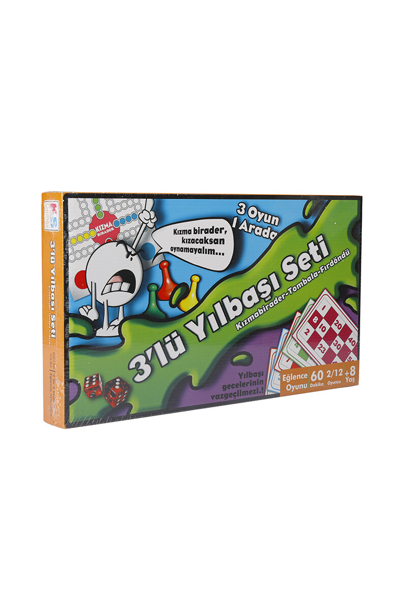 KS Yılbaşı Seti 3 Lü Kızma Birader Tombala Fırdöndü