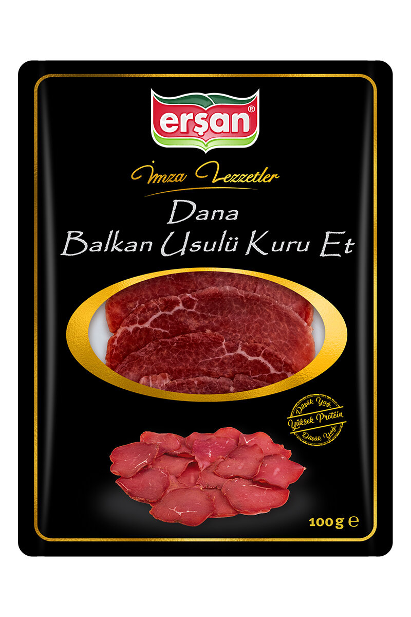 Erşan İmza Lezzetler Dana Balkan Kuru Et 100 G
