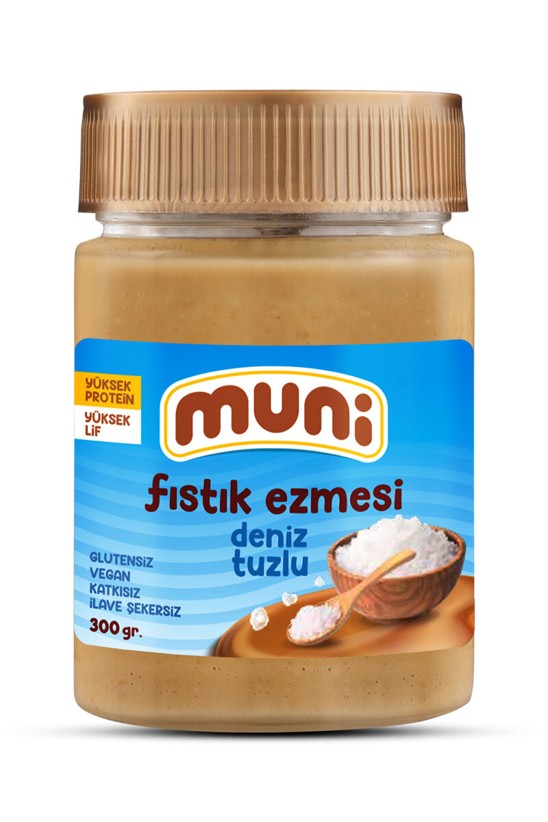 Muni Deniz Tuzlu Fıstık Ezmesi 300 g