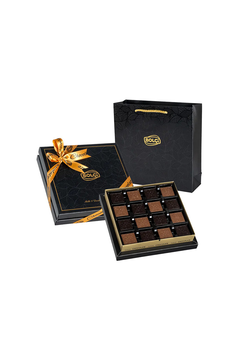 Bolçi Madlen Çikolata Siyah Kutu 312 gr