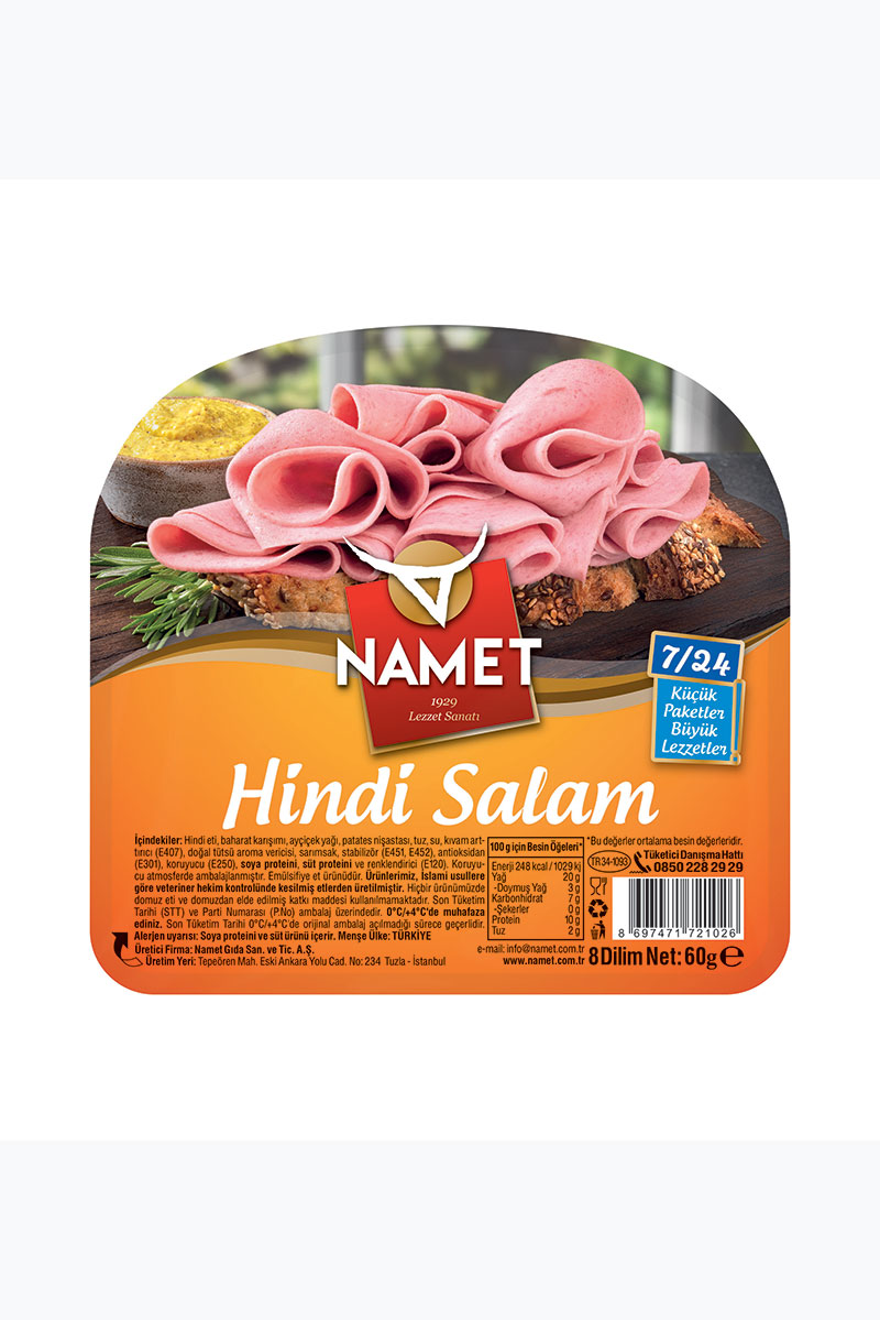 Namet 7/24 Hindi Salam 60 G