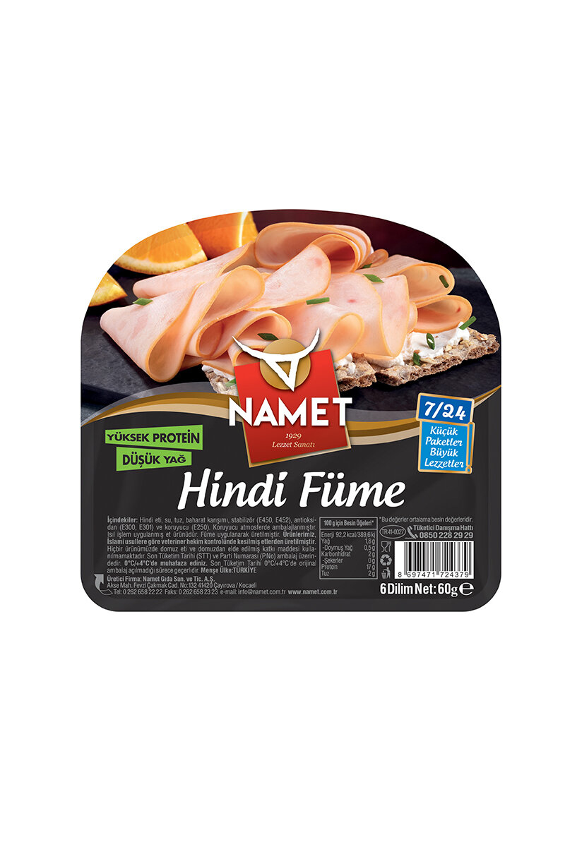 Namet 7/24 Hindi Füme Et 60 G