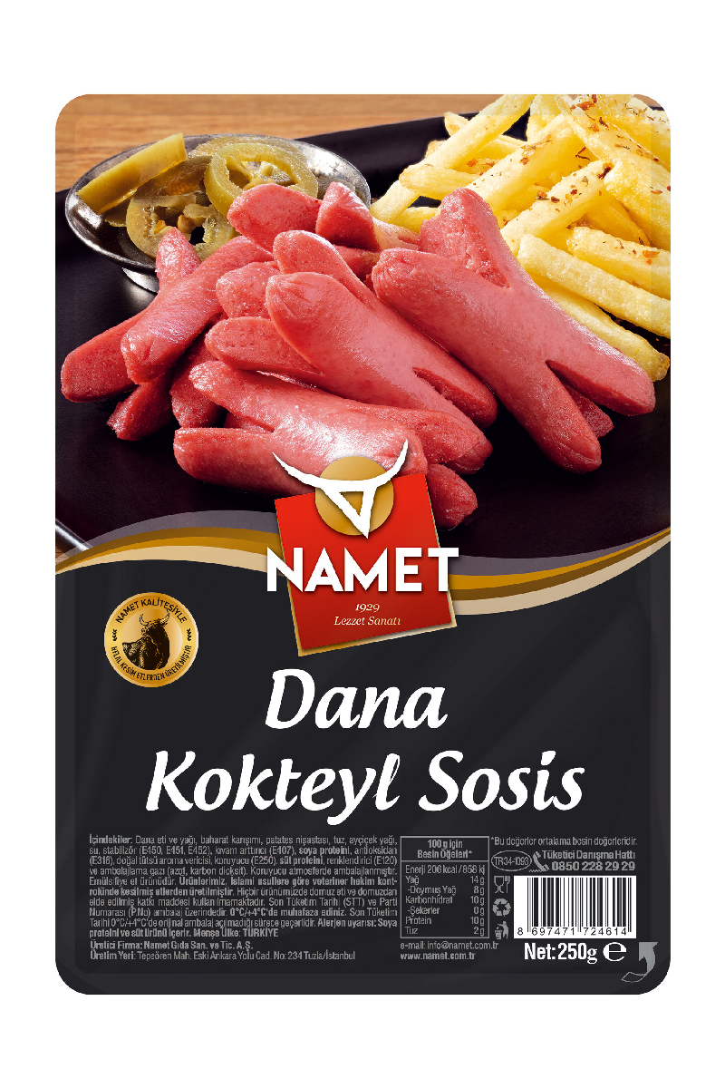 Namet Dana Sosis 250 G