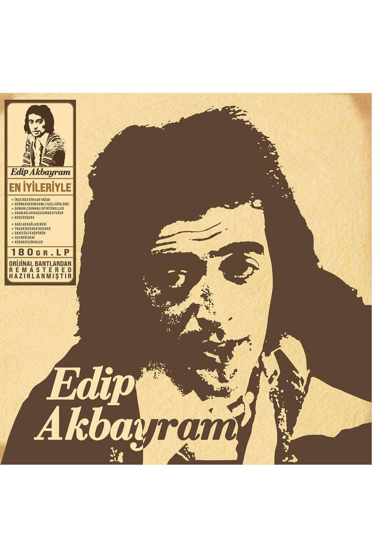 Edip Akbayram - İnce İnce Bir Kar Yağar - Plak