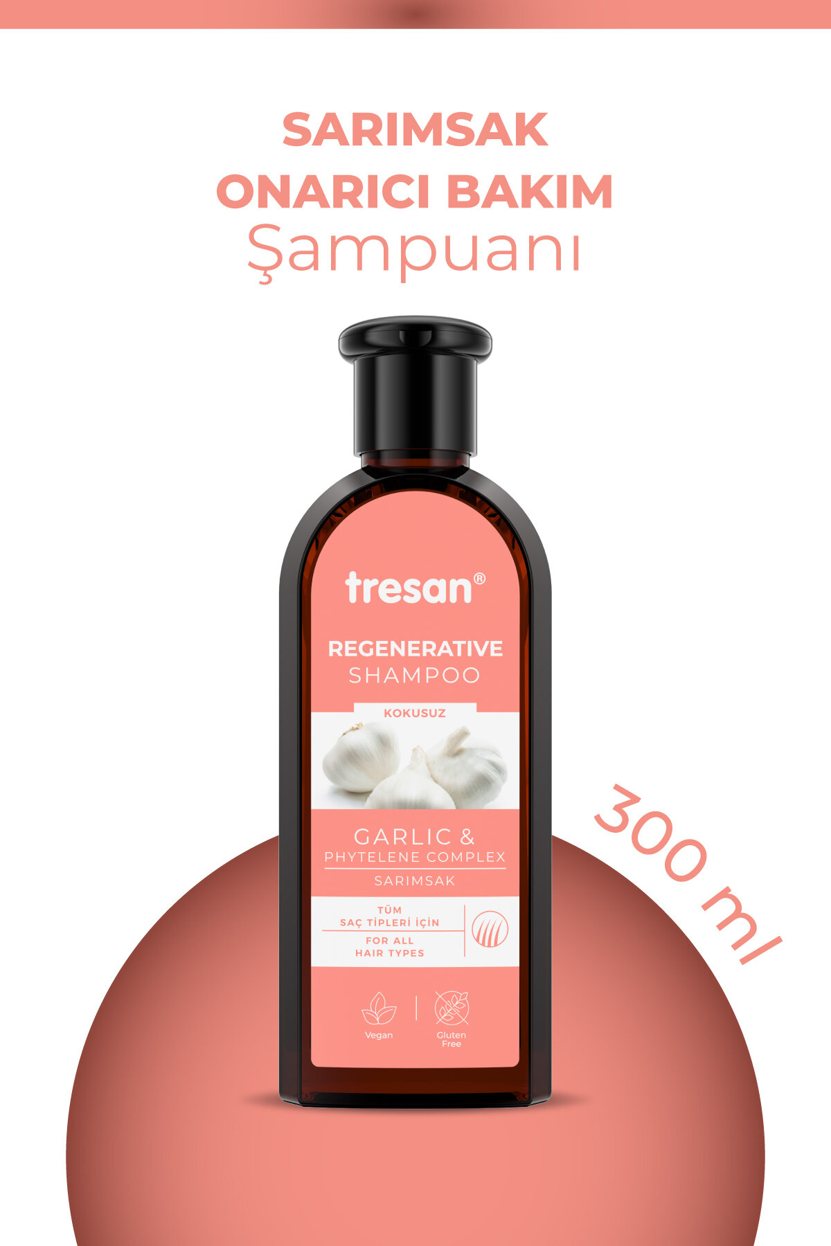 Tresan Şampuan 300 ml Sarımsak Onarıcı Bakım