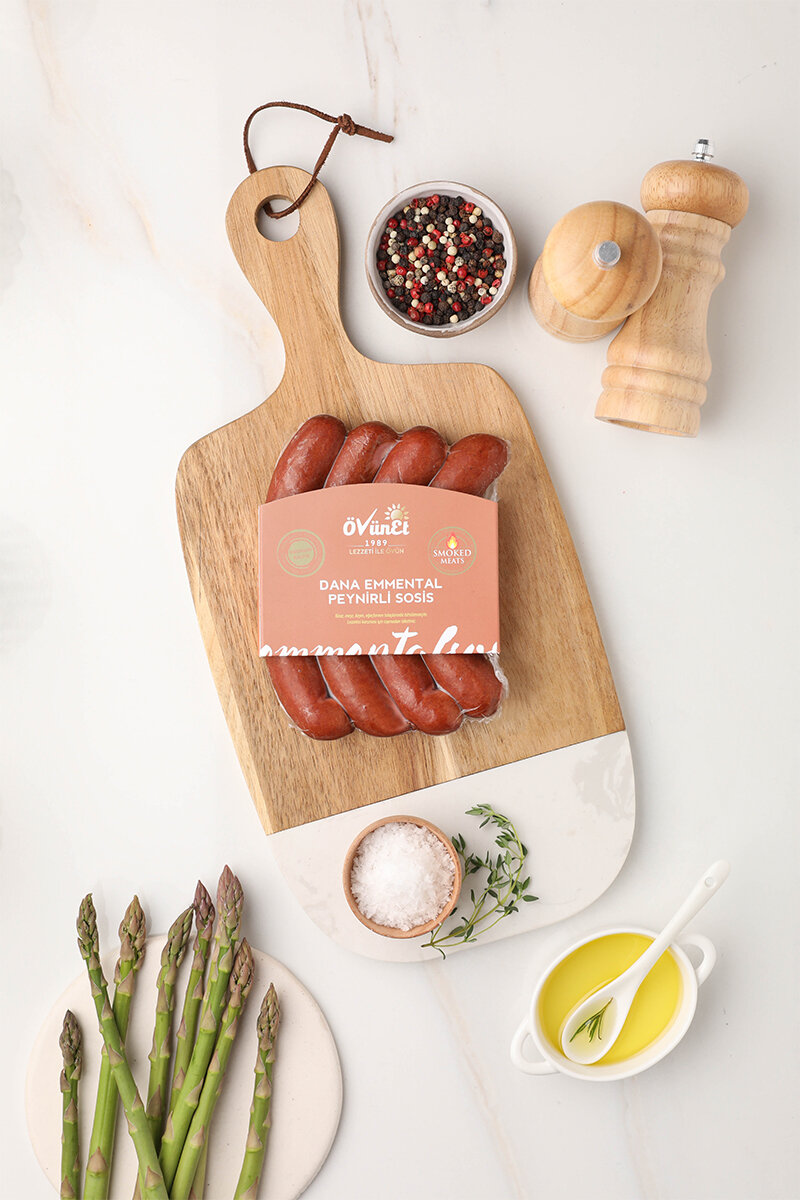 Övün Emmental Peynirli Dana Sosis 230 G