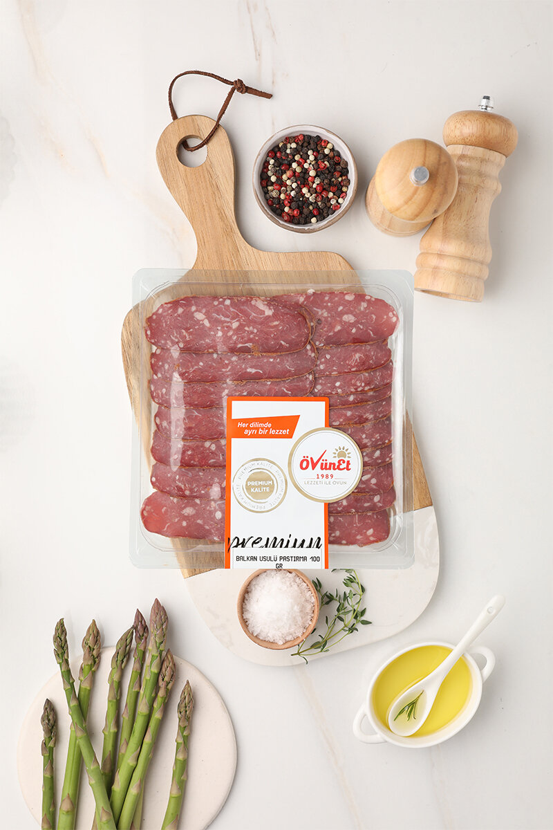 Övün Balkan Usulü Çemesiz Pastırma 100 G