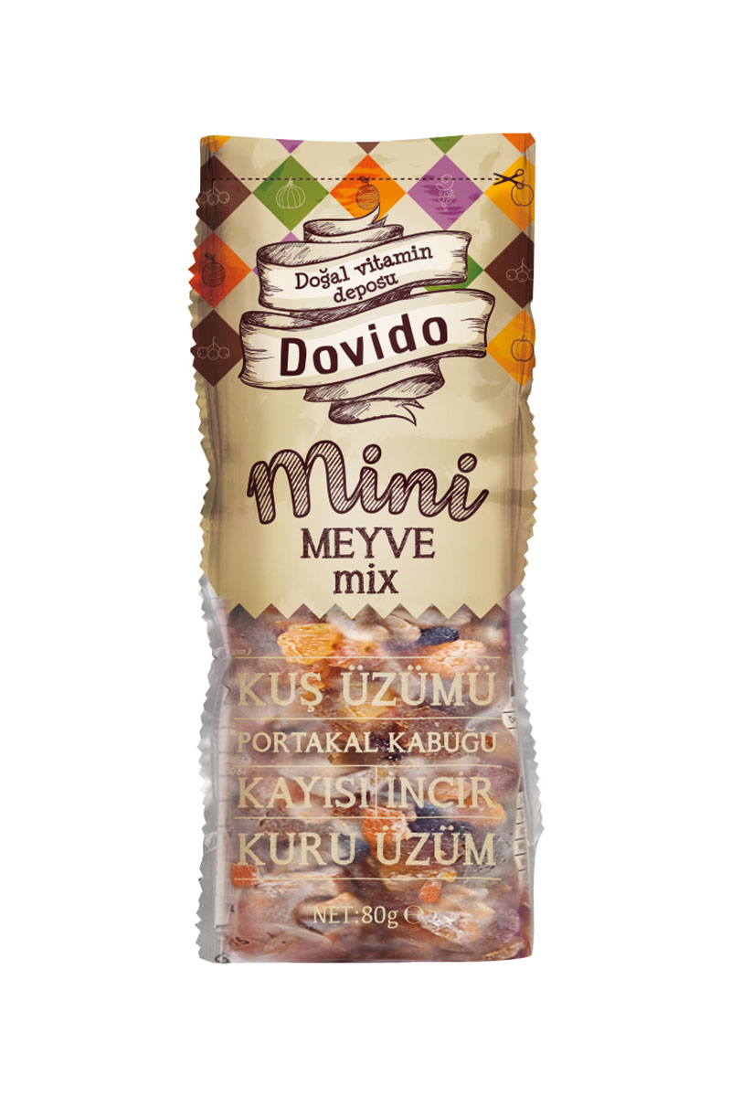 Dovido Mini Meyve Mix 80 g