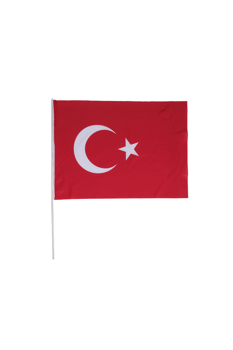 Ayyıldız Türk Bayrak Sopalı 50X75 cm