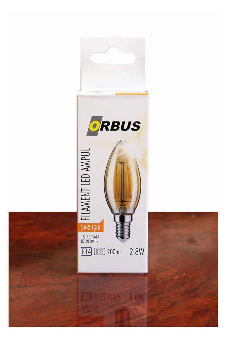 Ampul Orbus Led Filament Mum C37 E14 3W