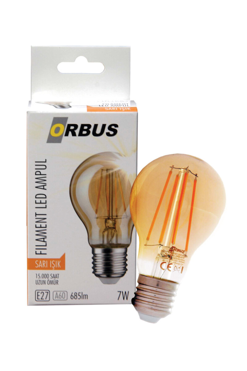 Ampul Orbus Led Filament A60 E27 6W