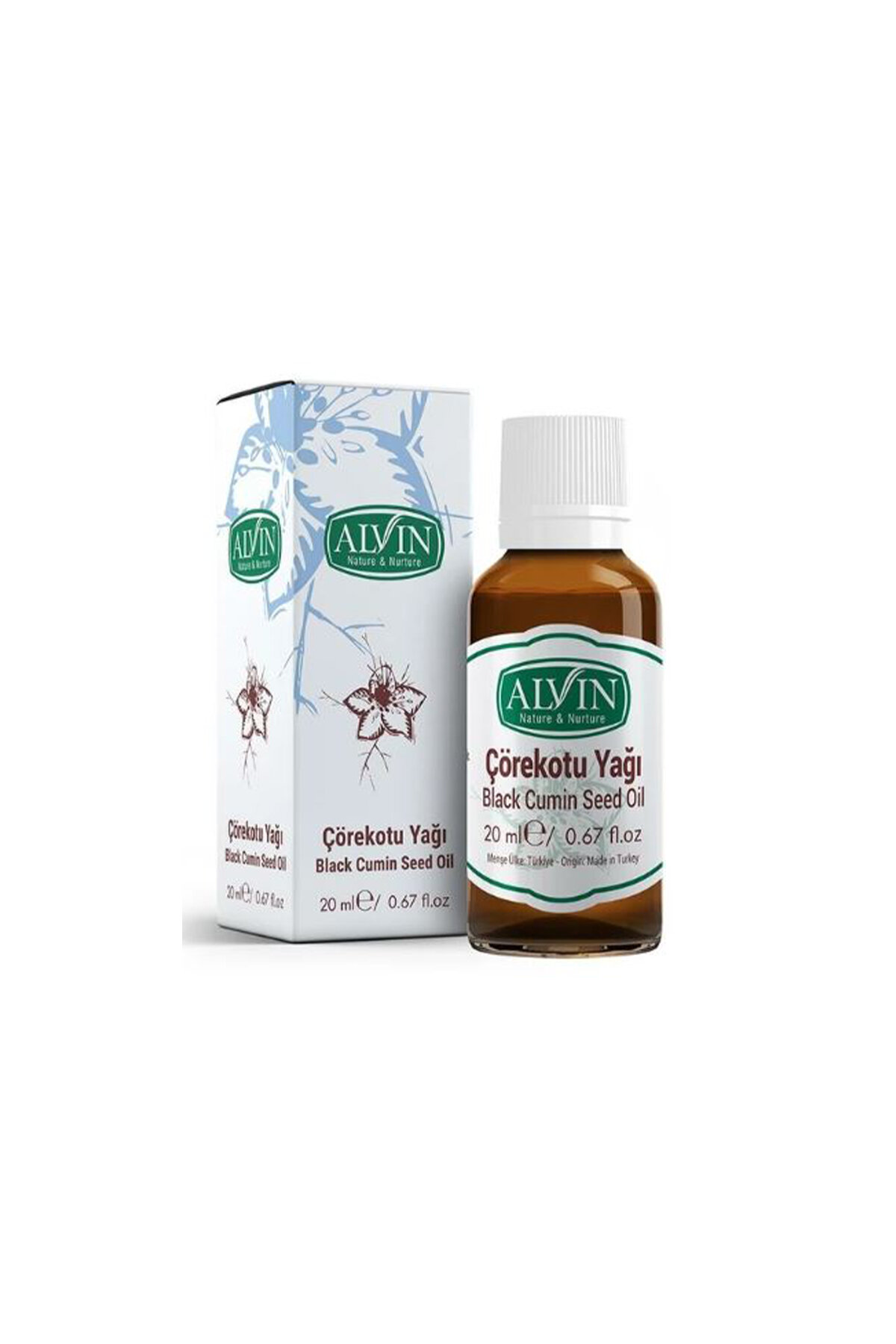 Alvin Çörek Otu Yağı 20 ml
