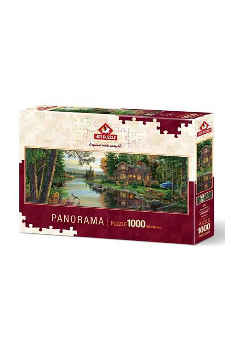 Art Puzzle 1000 Parça Panorama Huzurun Resmi