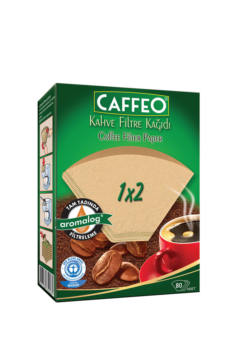 Caffeo 1X2 Filtre Kağıdı