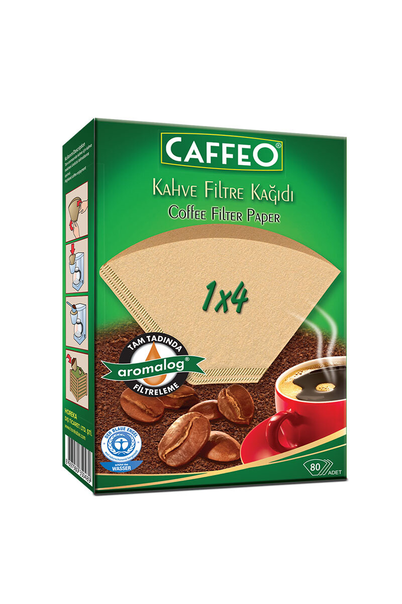 Caffeo 1X4 Filtre Kağıdı
