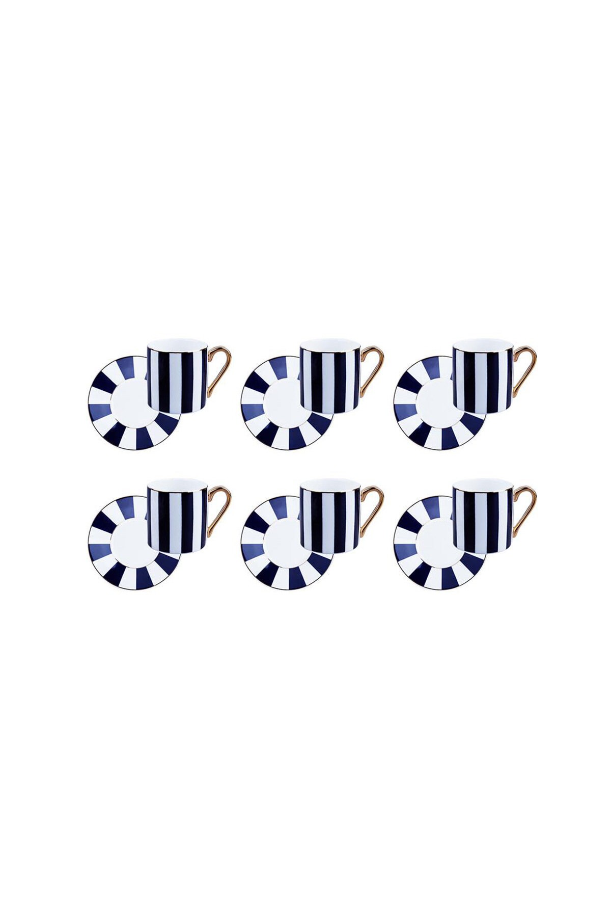 Lucky Art Odilia 6lı Kahve Fincan Seti LYGC160