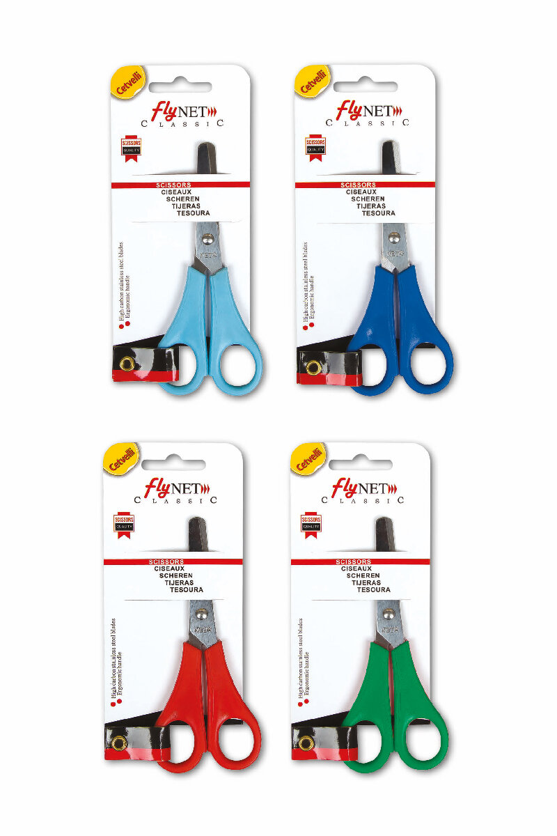 Fly Cetvelli Küt Uçlu Okul Makası