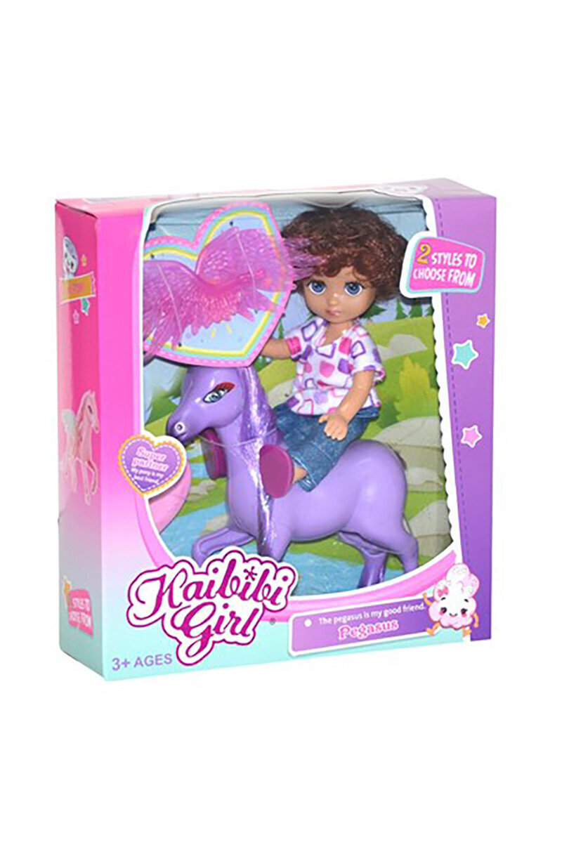 Oyuncak Ponyli Tatlı Kalpli Bebek