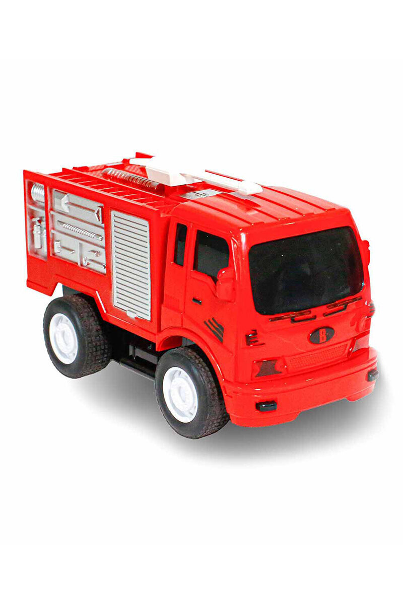 Oyuncak Sürtmeli Sesli Işıklı İtfaiye Aracı URT012-005