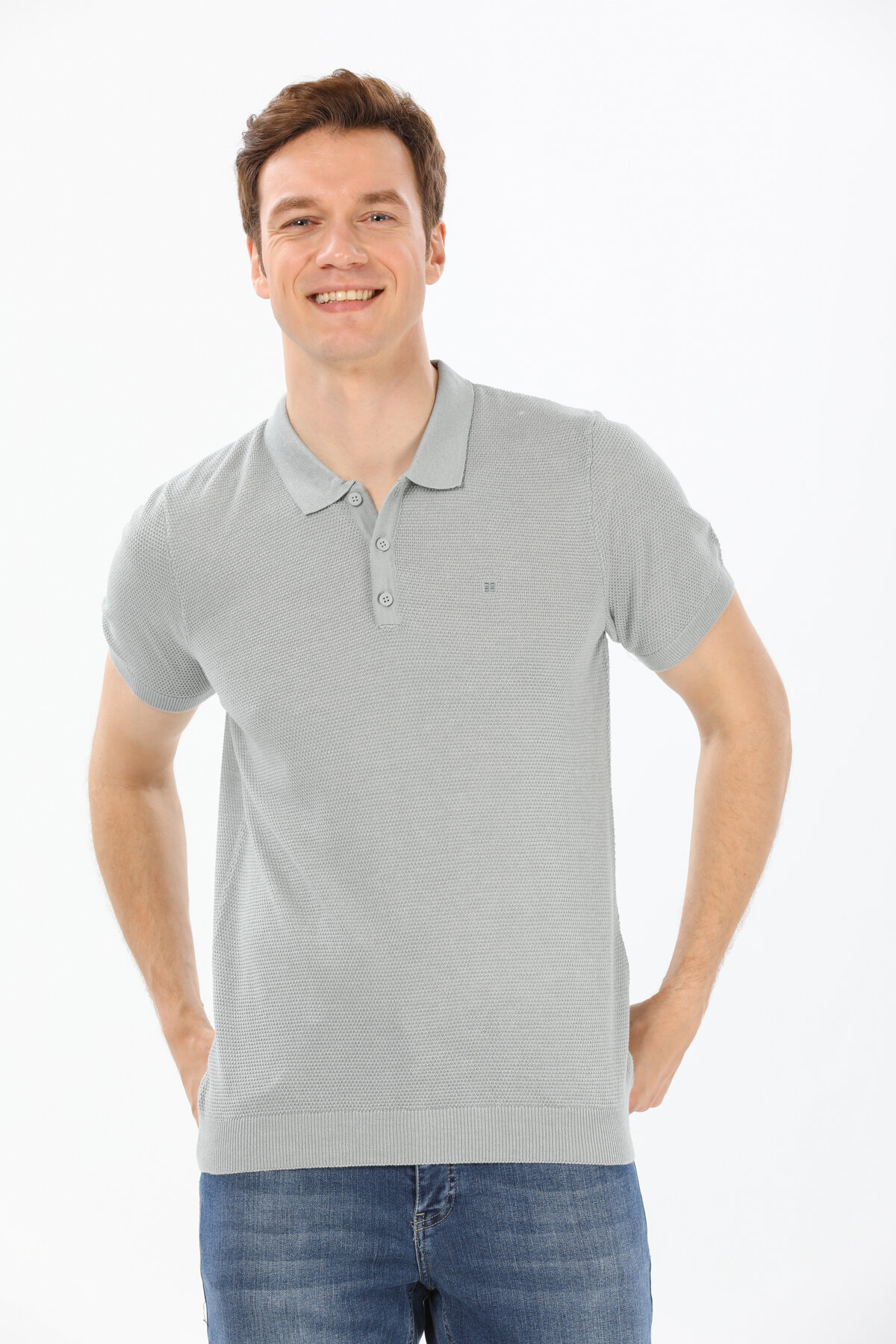 Avva Erkek Triko Tişört B005009