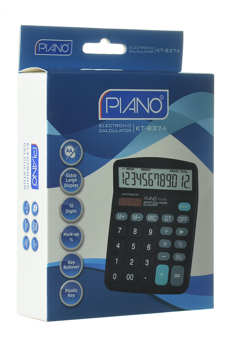 Piano Hesap Makinesi KT-837A